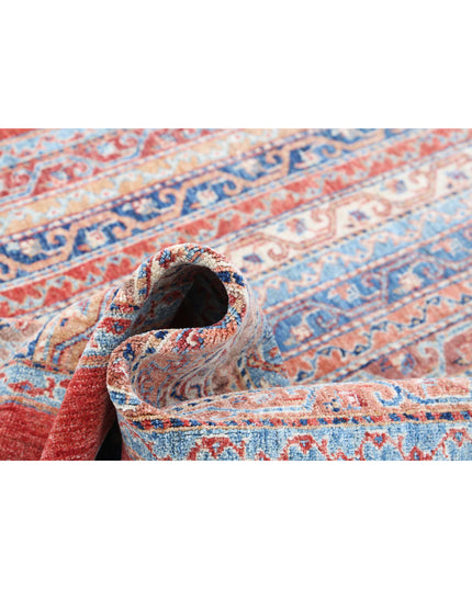 Shaal 5' 0" X 6' 6" Hand Knotted Wool Rug 5' 0" X 6' 6" (152 X 198) / Multi / Wool