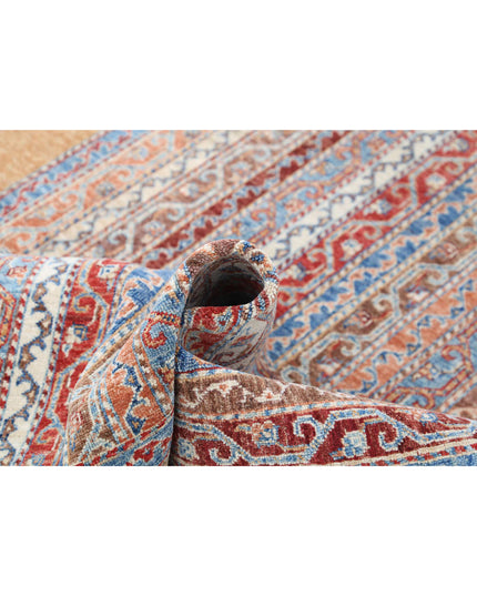 Shaal 4' 9" X 7' 2" Hand Knotted Wool Rug 4' 9" X 7' 2" (145 X 219) / Gold / Wool