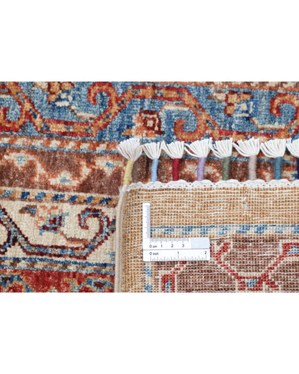 Shaal 4' 9" X 7' 2" Hand Knotted Wool Rug 4' 9" X 7' 2" (145 X 219) / Gold / Wool