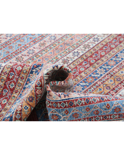 Shaal 5' 8" X 7' 9" Hand Knotted Wool Rug 5' 8" X 7' 9" (173 X 236) / Multi / Wool