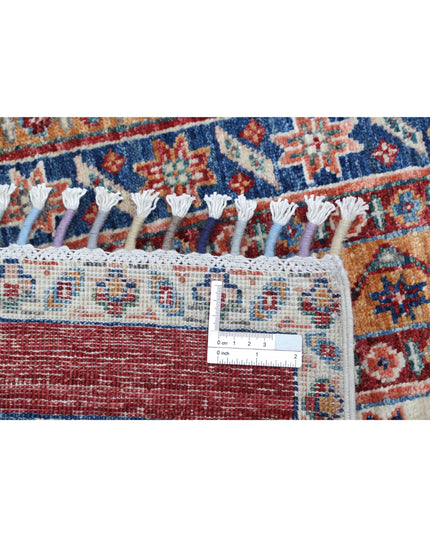 Shaal 5' 8" X 7' 9" Hand Knotted Wool Rug 5' 8" X 7' 9" (173 X 236) / Multi / Wool