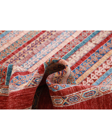 Shaal 4' 10" X 6' 3" Hand Knotted Wool Rug 4' 10" X 6' 3" (147 X 191) / Multi / Wool