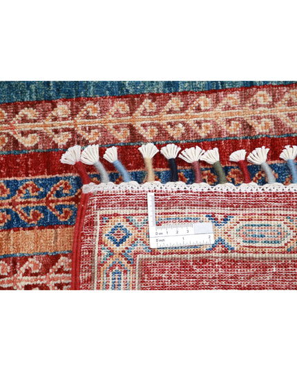 Shaal 4' 10" X 6' 3" Hand Knotted Wool Rug 4' 10" X 6' 3" (147 X 191) / Multi / Wool