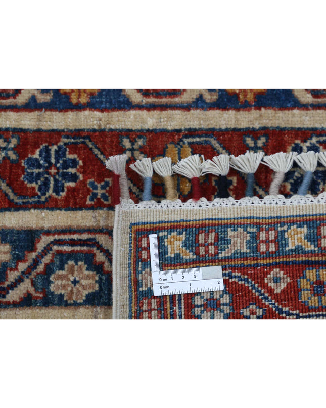 Shaal 5' 6" X 7' 6" Hand Knotted Wool Rug 5' 6" X 7' 6" (168 X 229) / Multi / Wool