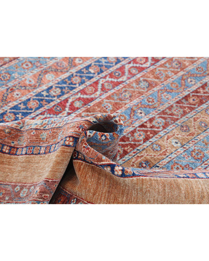 Shaal 5' 7" X 6' 9" Hand Knotted Wool Rug 5' 7" X 6' 9" (170 X 206) / Multi / Wool