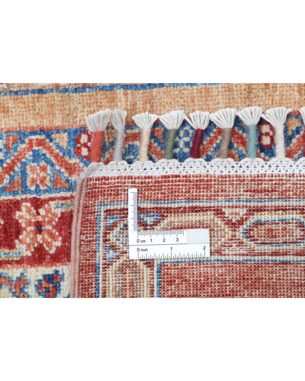 Shaal 5' 0" X 6' 8" Hand Knotted Wool Rug 5' 0" X 6' 8" (152 X 203) / Multi / Wool