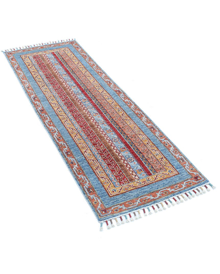 Shaal 2' 0" X 5' 9" Hand Knotted Wool Rug 2' 0" X 5' 9" (61 X 175) / Multi / Wool