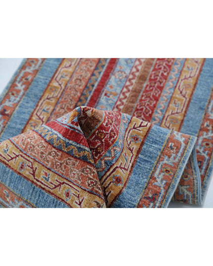 Shaal 2' 0" X 5' 9" Hand Knotted Wool Rug 2' 0" X 5' 9" (61 X 175) / Multi / Wool