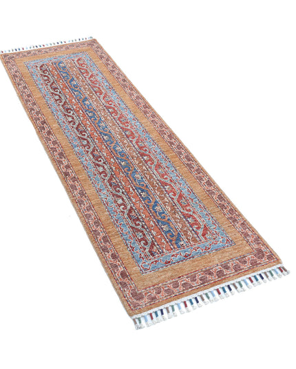 Shaal 1' 11" X 5' 10" Hand Knotted Wool Rug 1' 11" X 5' 10" (59 X 178) / Multi / Wool