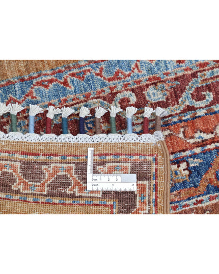 Shaal 1' 11" X 5' 10" Hand Knotted Wool Rug 1' 11" X 5' 10" (59 X 178) / Multi / Wool