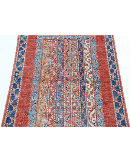 Shaal 2' 8" X 3' 11" Hand Knotted Wool Rug 2' 8" X 3' 11" (81 X 119) / Multi / Wool