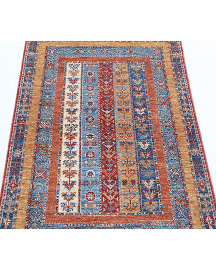Shaal 2' 10" X 4' 2" Hand Knotted Wool Rug 2' 10" X 4' 2" (86 X 127) / Multi / Wool