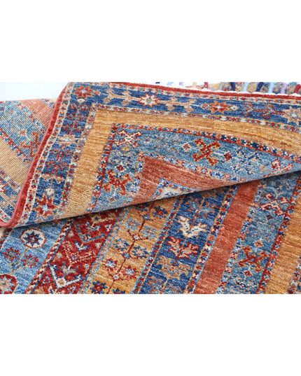 Shaal 2' 10" X 4' 2" Hand Knotted Wool Rug 2' 10" X 4' 2" (86 X 127) / Multi / Wool