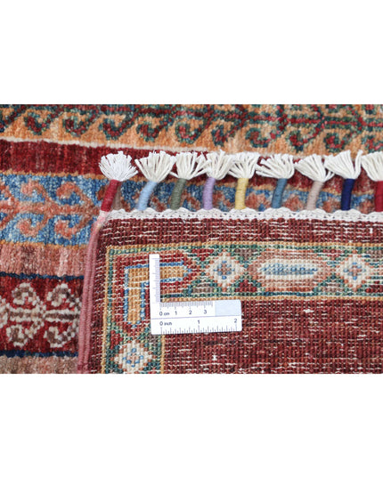 Shaal 2' 8" X 4' 0" Hand Knotted Wool Rug 2' 8" X 4' 0" (81 X 122) / Multi / Wool