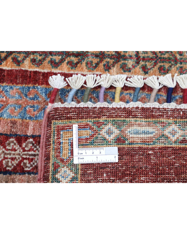 Shaal 2' 8" X 4' 0" Hand Knotted Wool Rug 2' 8" X 4' 0" (81 X 122) / Multi / Wool