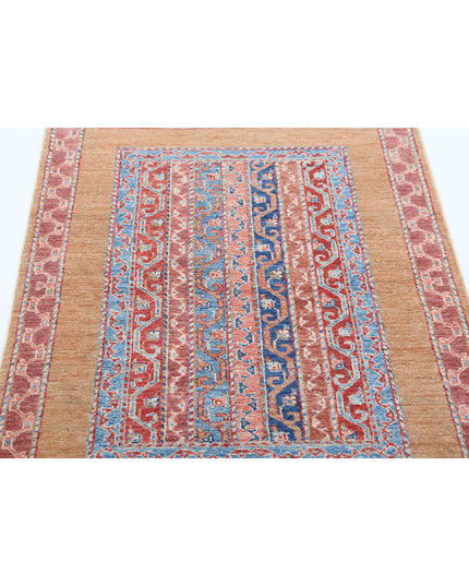 Shaal 2' 10" X 4' 0" Hand Knotted Wool Rug 2' 10" X 4' 0" (86 X 122) / Multi / Wool