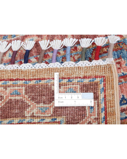 Shaal 2' 10" X 4' 0" Hand Knotted Wool Rug 2' 10" X 4' 0" (86 X 122) / Multi / Wool