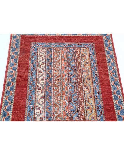 Shaal 2' 10" X 3' 5" Hand Knotted Wool Rug 2' 10" X 3' 5" (86 X 104) / Multi / Wool