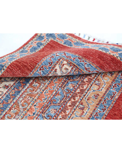 Shaal 2' 10" X 3' 5" Hand Knotted Wool Rug 2' 10" X 3' 5" (86 X 104) / Multi / Wool