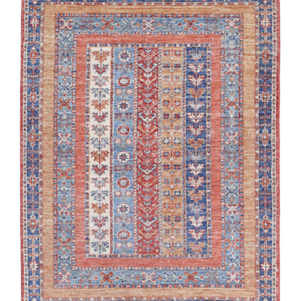 Shaal 2' 10" X 3' 10" Hand Knotted Wool Rug 2' 10" X 3' 10" (86 X 117) / Multi / Wool