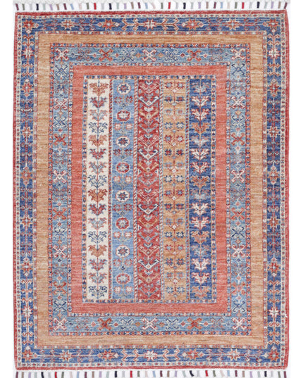 Shaal 2' 10" X 3' 10" Hand Knotted Wool Rug 2' 10" X 3' 10" (86 X 117) / Multi / Wool