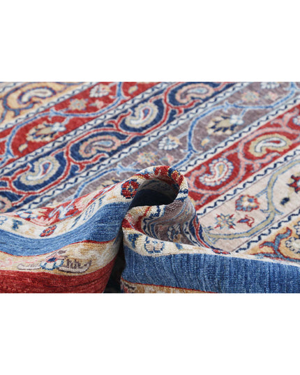 Shaal 8' 11" X 11' 7" Hand Knotted Wool Rug 8' 11" X 11' 7" (272 X 353) / Red / Wool