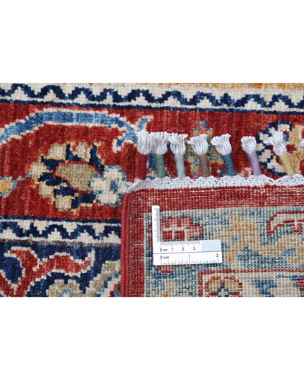 Shaal 8' 11" X 11' 7" Hand Knotted Wool Rug 8' 11" X 11' 7" (272 X 353) / Red / Wool