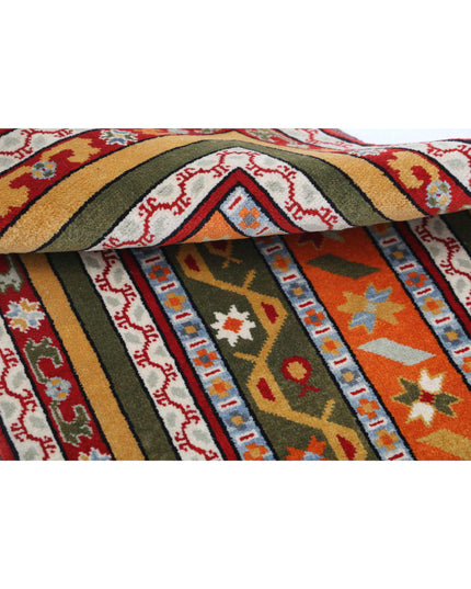 Shaal 1' 11" X 3' 4" Hand Knotted Wool Rug 1' 11" X 3' 4" (59 X 101) / Multi / Wool