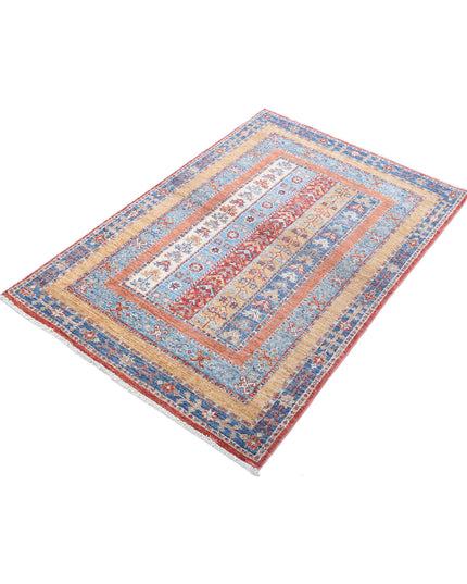 Shaal 2' 9" X 4' 2" Hand Knotted Wool Rug 2' 9" X 4' 2" (84 X 127) / Multi / Wool