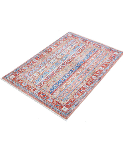 Shaal 2' 8" X 3' 11" Hand Knotted Wool Rug 2' 8" X 3' 11" (81 X 119) / Multi / Wool