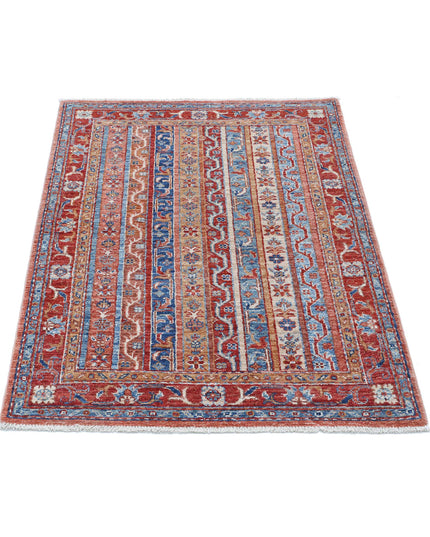 Shaal 2' 8" X 3' 11" Hand Knotted Wool Rug 2' 8" X 3' 11" (81 X 119) / Multi / Wool