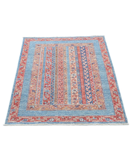 Shaal 2' 9" X 3' 11" Hand Knotted Wool Rug 2' 9" X 3' 11" (84 X 119) / Multi / Wool