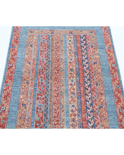 Shaal 2' 9" X 3' 11" Hand Knotted Wool Rug 2' 9" X 3' 11" (84 X 119) / Multi / Wool