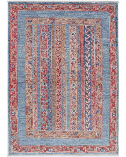 Shaal 2' 9" X 3' 11" Hand Knotted Wool Rug 2' 9" X 3' 11" (84 X 119) / Multi / Wool
