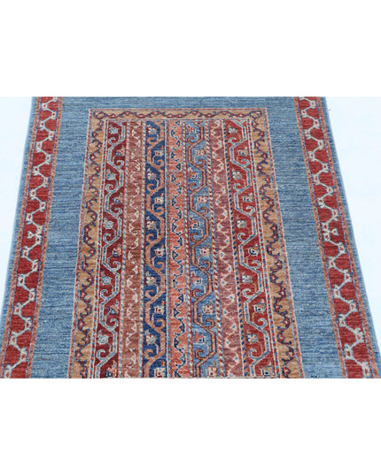 Shaal 2' 9" X 3' 9" Hand Knotted Wool Rug 2' 9" X 3' 9" (84 X 114) / Multi / Wool