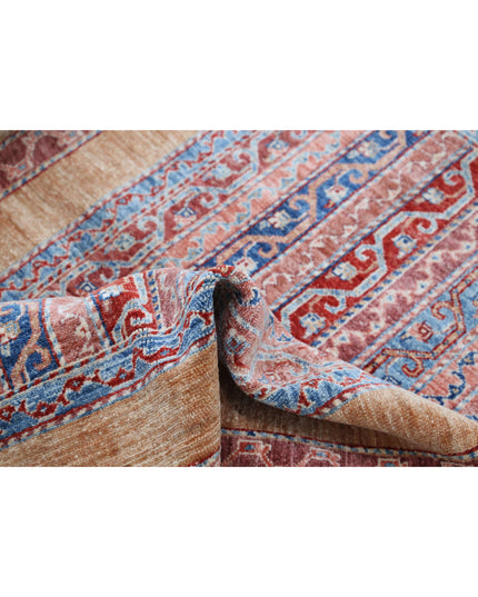 Shaal 3' 4" X 4' 8" Hand Knotted Wool Rug 3' 4" X 4' 8" (101 X 142) / Gold / Wool