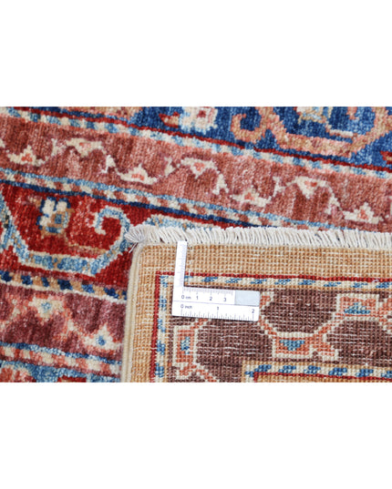 Shaal 3' 4" X 4' 8" Hand Knotted Wool Rug 3' 4" X 4' 8" (101 X 142) / Gold / Wool