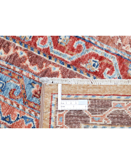 Shaal 3' 4" X 4' 9" Hand Knotted Wool Rug 3' 4" X 4' 9" (101 X 145) / Multi / Wool