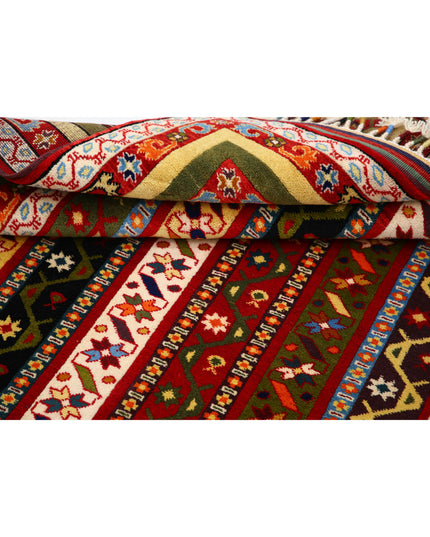 Shaal 4' 5" X 6' 2" Hand Knotted Wool Rug 4' 5" X 6' 2" (135 X 188) / Multi / Wool