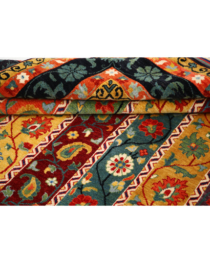 Shaal 8' 0" X 10' 5" Hand Knotted Wool Rug 8' 0" X 10' 5" (244 X 318) / Multi / Wool