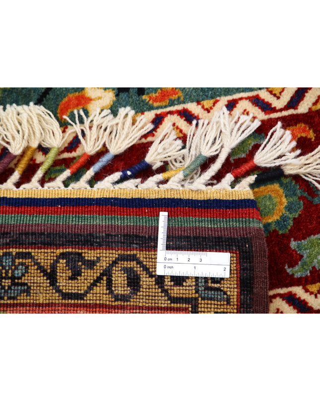 Shaal 8' 0" X 10' 5" Hand Knotted Wool Rug 8' 0" X 10' 5" (244 X 318) / Multi / Wool