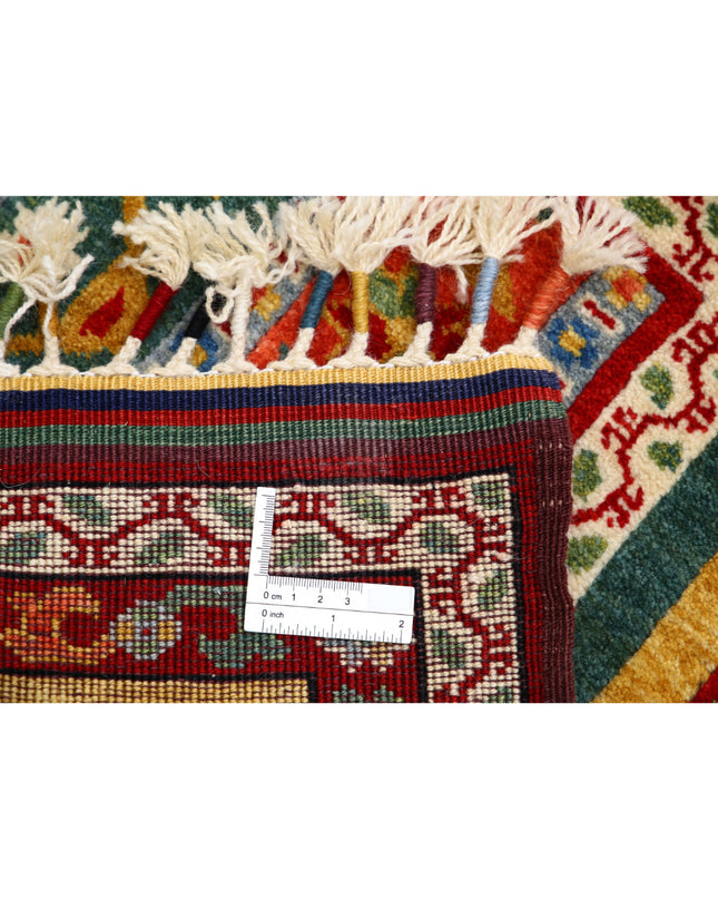 Shaal 2' 1" X 2' 8" Hand Knotted Wool Rug 2' 1" X 2' 8" (63 X 81) / Multi / Wool