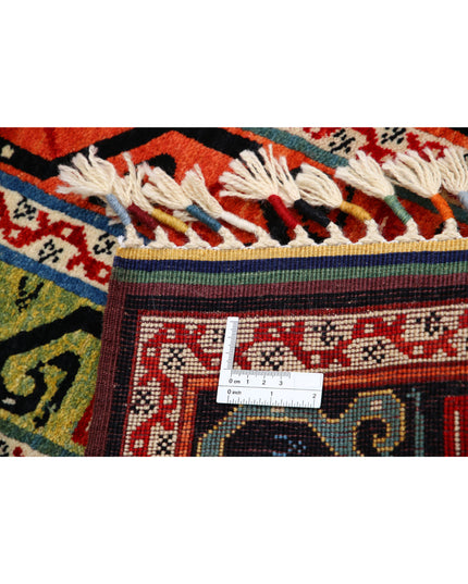 Shaal 2' 1" X 3' 1" Hand Knotted Wool Rug 2' 1" X 3' 1" (63 X 94) / Multi / Wool