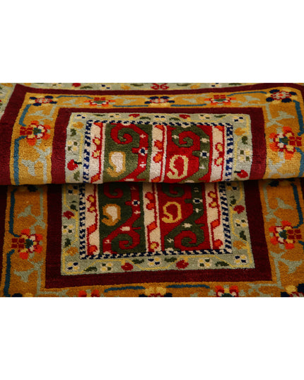 Shaal 2' 1" X 3' 2" Hand Knotted Wool Rug 2' 1" X 3' 2" (63 X 97) / Multi / Wool