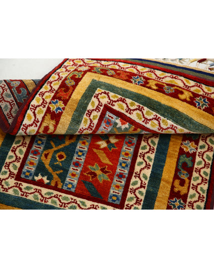 Shaal 2' 0" X 3' 2" Hand Knotted Wool Rug 2' 0" X 3' 2" (61 X 97) / Multi / Wool