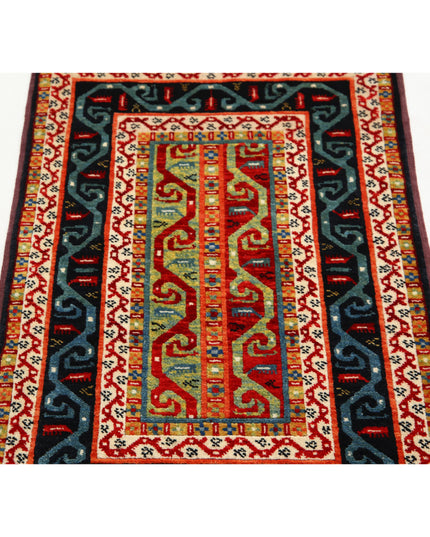 Shaal 2' 0" X 3' 4" Hand Knotted Wool Rug 2' 0" X 3' 4" (61 X 101) / Multi / Wool