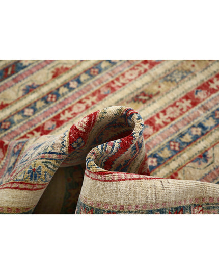 Shaal 6' 9" X 9' 7" Hand Knotted Wool Rug 6' 9" X 9' 7" (206 X 292) / Multi / Wool