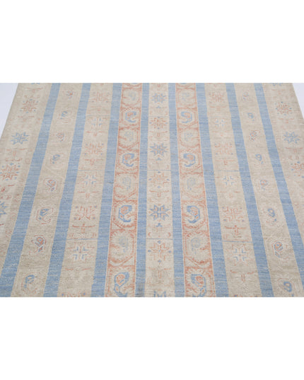 Shaal 4' 9" X 6' 0" Hand Knotted Wool Rug 4' 9" X 6' 0" (145 X 183) / Multi / Wool