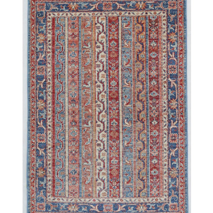 Shaal 2' 8" X 3' 9" Hand Knotted Wool Rug 2' 8" X 3' 9" (81 X 114) / Multi / Wool