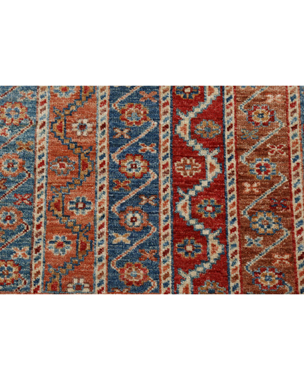 Shaal 5' 10" X 7' 9" Hand Knotted Wool Rug 5' 10" X 7' 9" (178 X 236) / Multi / Wool
